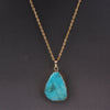 Natural Druzy Agate Quartz Stone Necklace Offer
