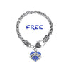 Grandma Heart Crystals Bracelets FREE+