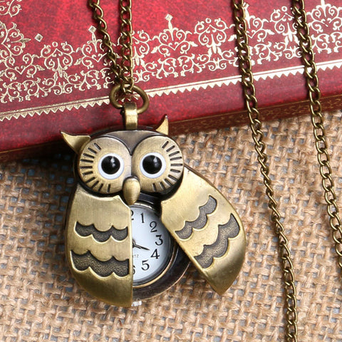 Lovely Owl Watch Nurse Fob